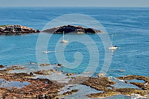 Isla Isabel off MexicoÃ¢â¬â¢s Riviera Nayarit coast. photo